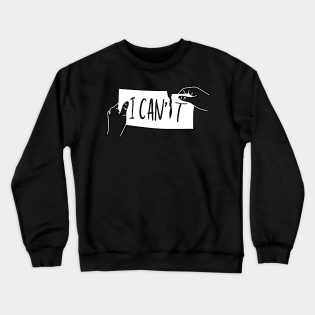 I can Design for proud Workaholics Crewneck Sweatshirt by c1337s